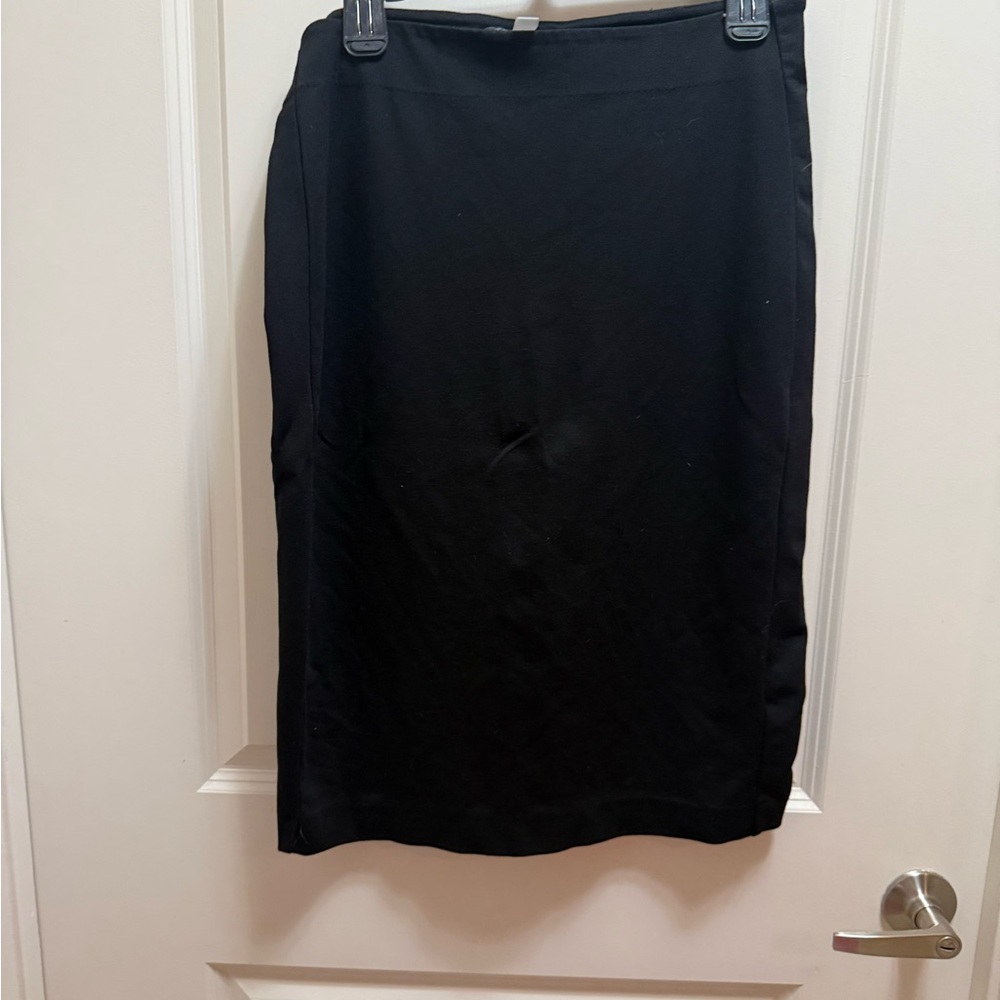 Tahari Black Pencil Skirt